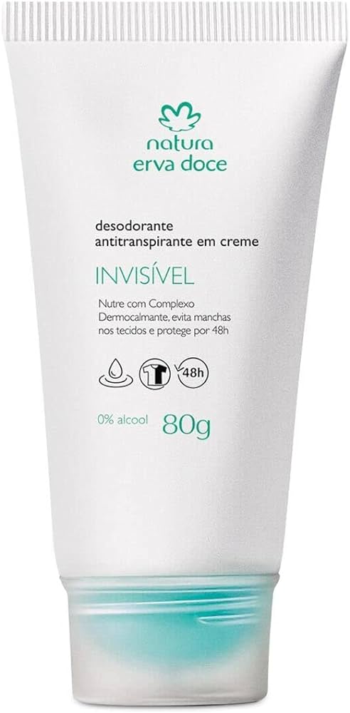 Natura Erva Doce Desodorante Em Creme 80G