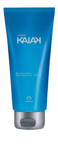 Natura Kaiak Shampoo Cabelo e Corpo Refrescante 125ML