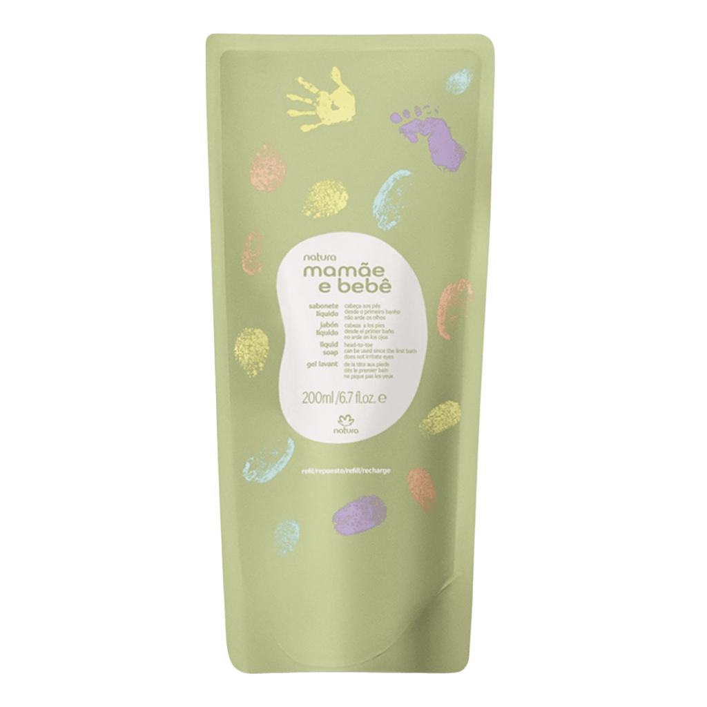 Natura Mamae Bebe Sabonete Liquido Refil 200ML